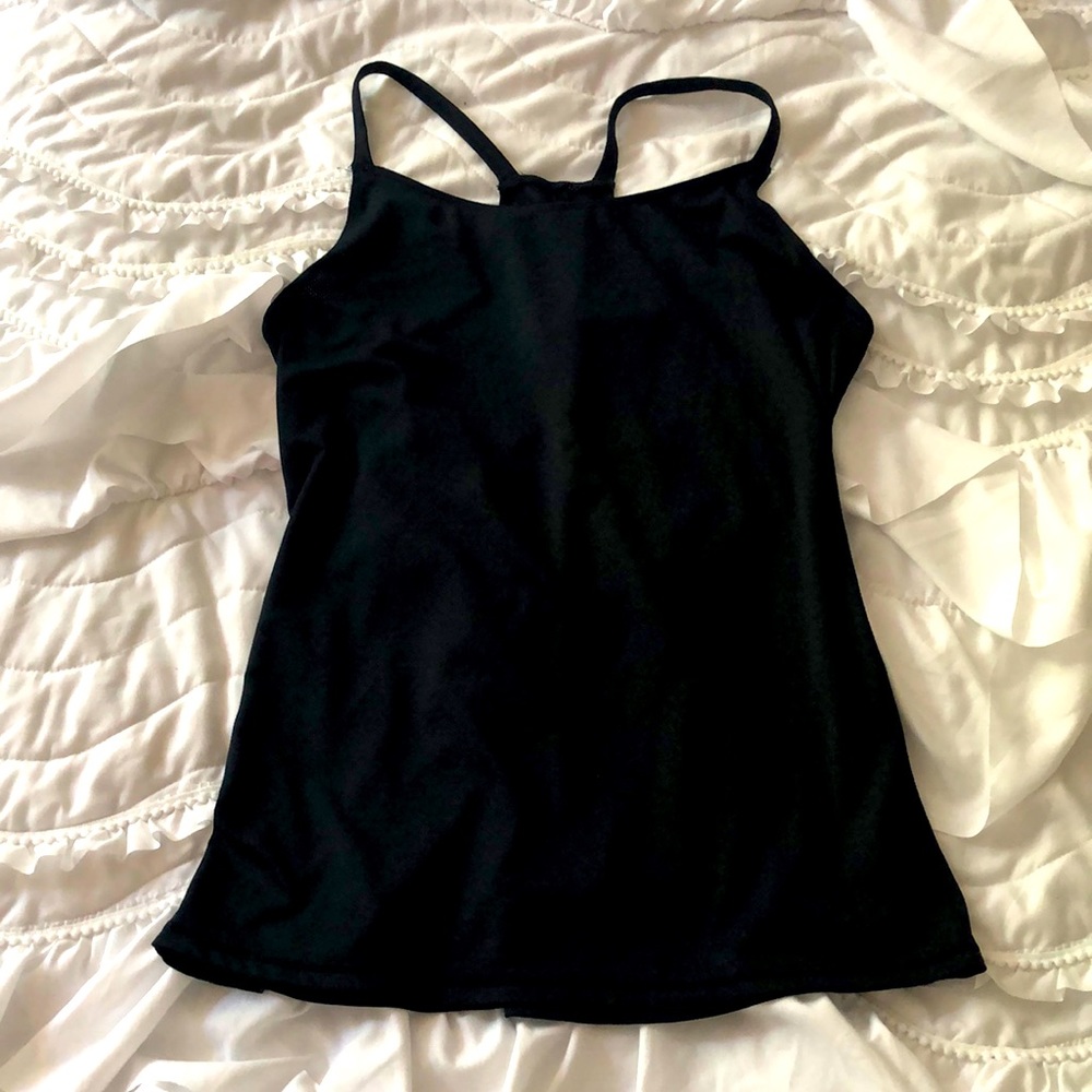 Oiselle Go Tank Black Running Tank Top